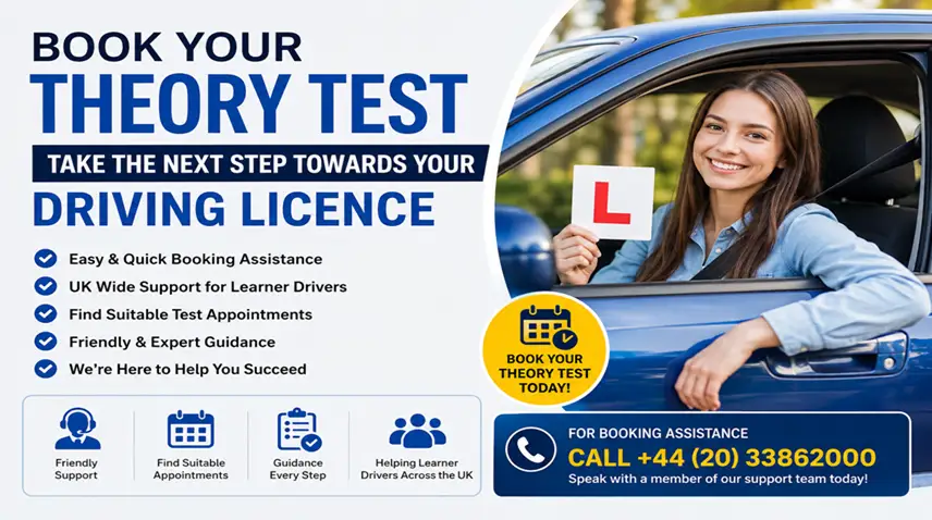Book Your Theory Test in the UK – Fast & Easy Booking Assistance