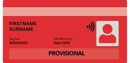 CSCS Red Provisional Card